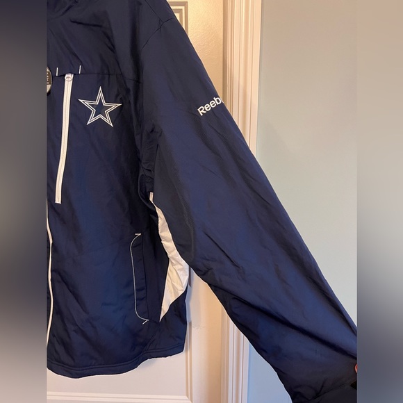 Dallas Cowboys Vintage 2010 Fleece Lined Coat - Size L - NEW w/tags - Picture 4 of 8